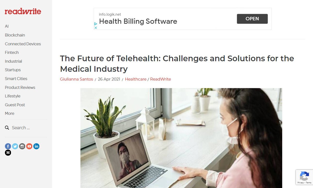 codecidedotnet's tweet image. The Future of Telehealth: Challenges and Solutions for the Medical Industry
#patient #challenges #healthcare #benefits #solutions #remotework
via readwrite.com
☛ readwrite.com/2021/04/26/the…