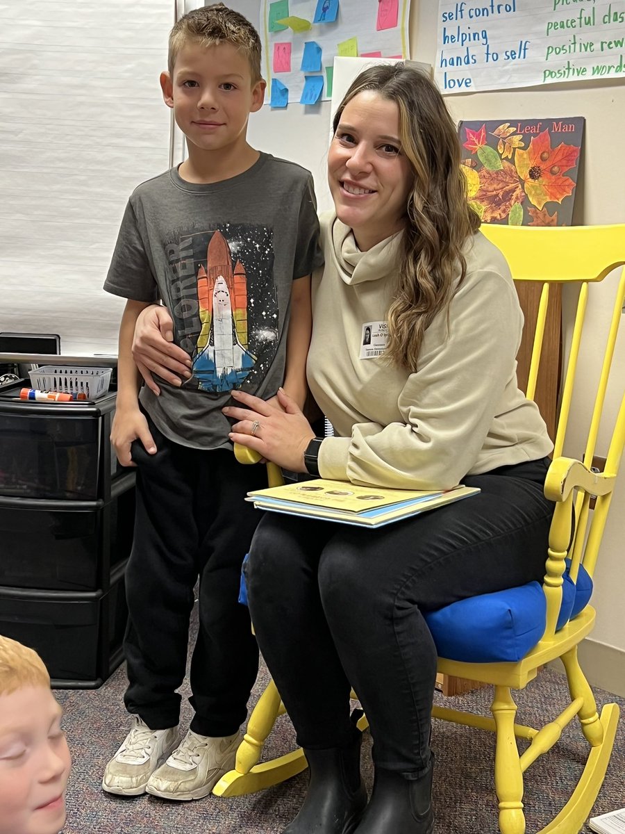 Thank you to our Mystery Readers last week and this week! Ms. Moon and Mrs. O’Brian! 😊😊 <a href="/KenstonTES/">Kenston TES</a> #kenstoninspired
