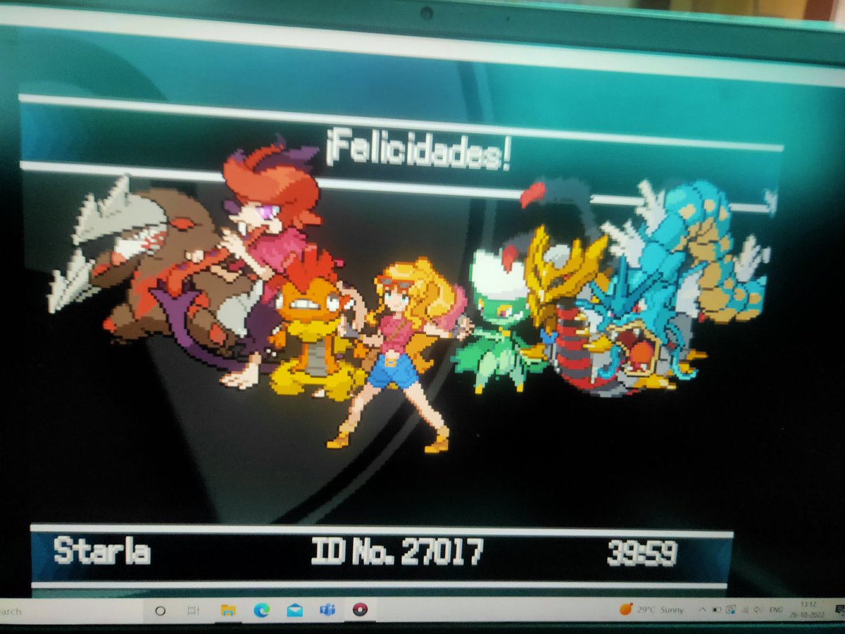 FlamieKat's tweet photo. This game was a good change of pace after playing through reborn and flora tempest #pokemon https://t.co/TPI0kzHip7