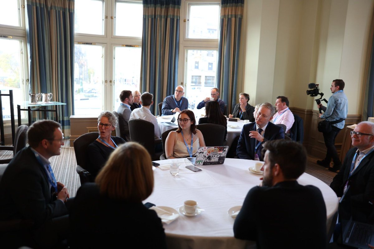 CyberResScot's tweet photo. 📢🎊How can we not talk about #CyberExercising when the entire event is dedicated to the future of Cyber & Scotland?
Another successful 'Micro Exercise in a Box' session is underway at #CSSummit22 with a room packed with individuals & orgs wanting to better their cyber defences! https://t.co/48m3laczSz