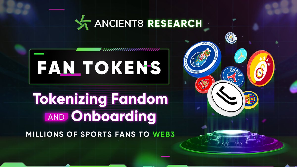 Ancient8 on Twitter: "Being a fan is the best thing in sports. But what if  you could be even MORE? @FIFAWorldCup is coming . With Fan tokens, fans can  be a greater