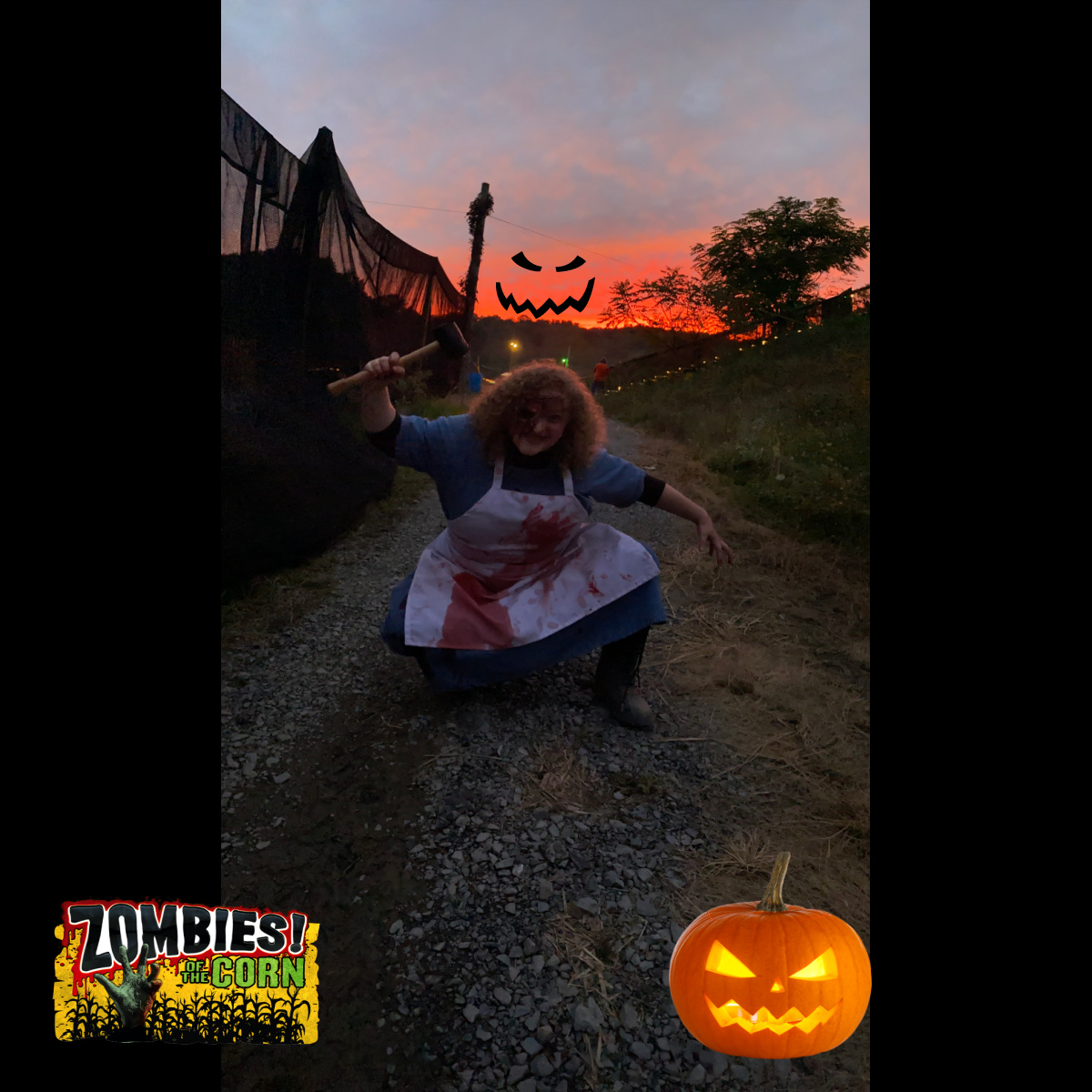 ZombieMasterPgh's tweet photo. It's almost Friday. We are almost sold out for the weekend. Don't wait! https://t.co/YF6Z5Si8ee #zombiesofthecornpa #zombiesofthecorn2022 #3dayzombieweekend #frightfilled #spookyseason #Halloween #fallweekends #fall #zombiesofhecorn #kannibalkate https://t.co/h8rASlP5mA