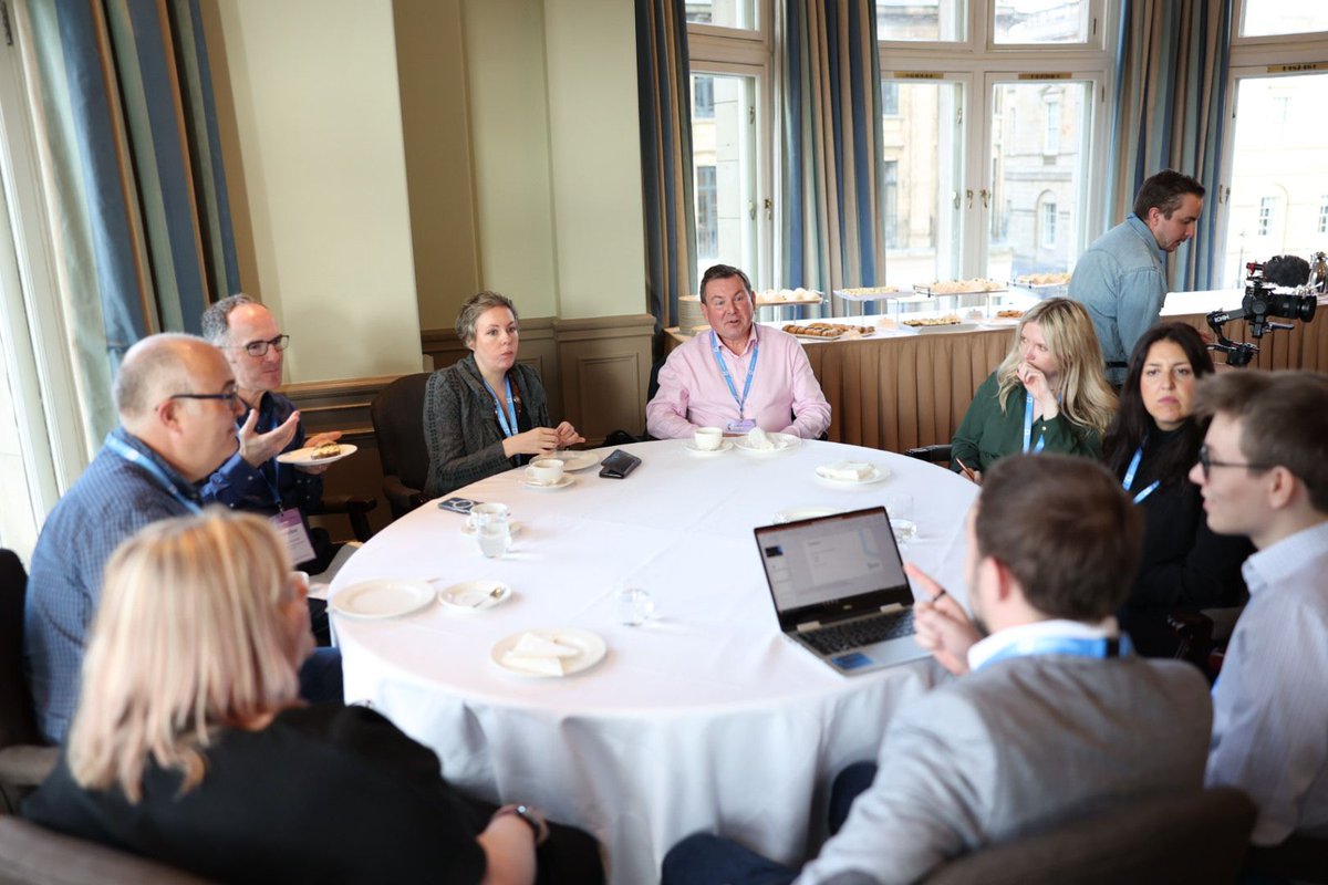 CyberResScot's tweet photo. 📢🎊How can we not talk about #CyberExercising when the entire event is dedicated to the future of Cyber & Scotland?
Another successful 'Micro Exercise in a Box' session is underway at #CSSummit22 with a room packed with individuals & orgs wanting to better their cyber defences! https://t.co/48m3laczSz
