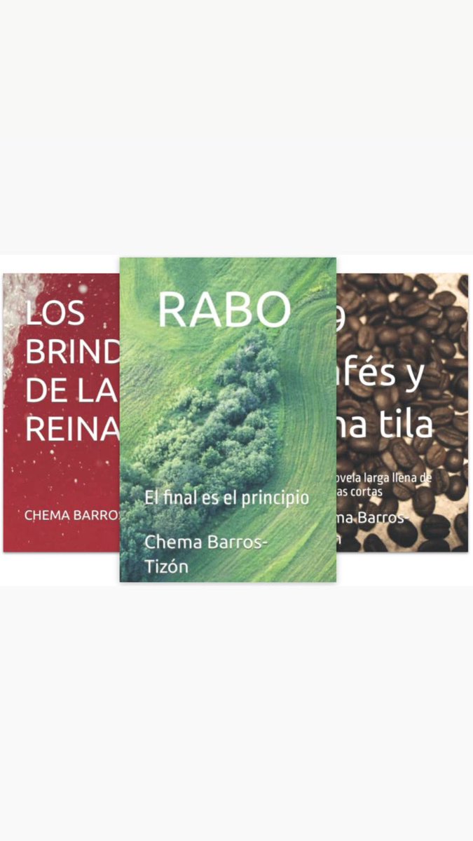 BarrosTiChema's tweet photo. En Kindle y Amazon La trilogía de Valentín Rabo https://t.co/Qqv3Zq3dHp