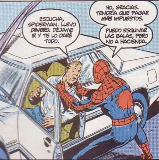 Spiderman Táctico tweet media