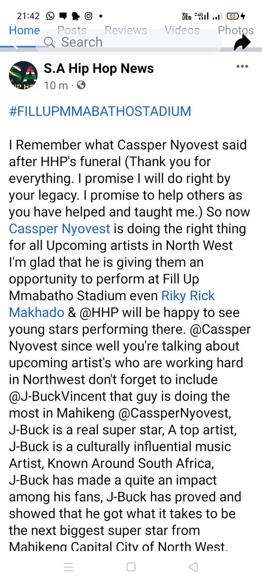 JBUCKSA1's tweet photo. @casspernyovest @Carpo_mr_  
🕯️🙏🥺❤️ #FillUpMmabathoStadium #NorthWestGotTalent https://t.co/gEHgT63Bud