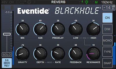 FastAndWide's tweet image. #Merging_Tech announces #EventideAudio Blackhole reverb plug-in for Anubis tinyurl.com/fusdeuzk