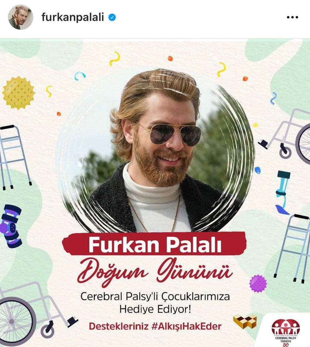 Siempre solidario hasta en el día de su cumpleaños 🎂❤️ <a href="/fpalali/">Furkan Palalı</a>