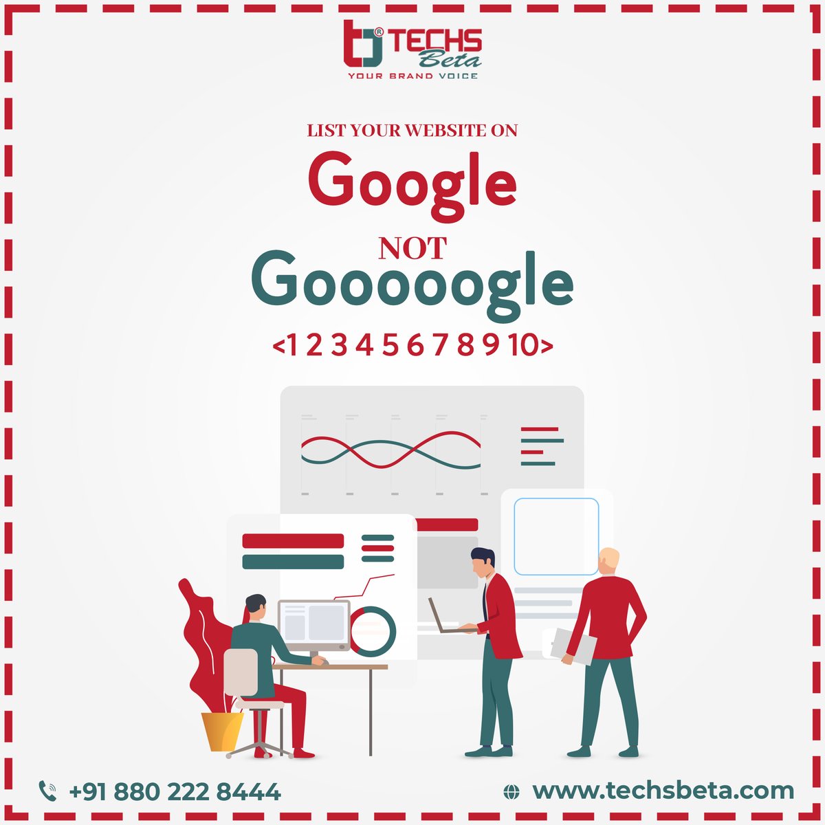 TechsBeta's tweet image. Are you struggling to rank your website on the First Page of Google or just launched a New Website? Don&apos;t Worry anymore you are at the right place.
we are here to help!
Call us: 8802228444
#techsbeta #amu #aligarh #aligarhcity #websiteSEO #rankongoogle #marketing .
#strategy