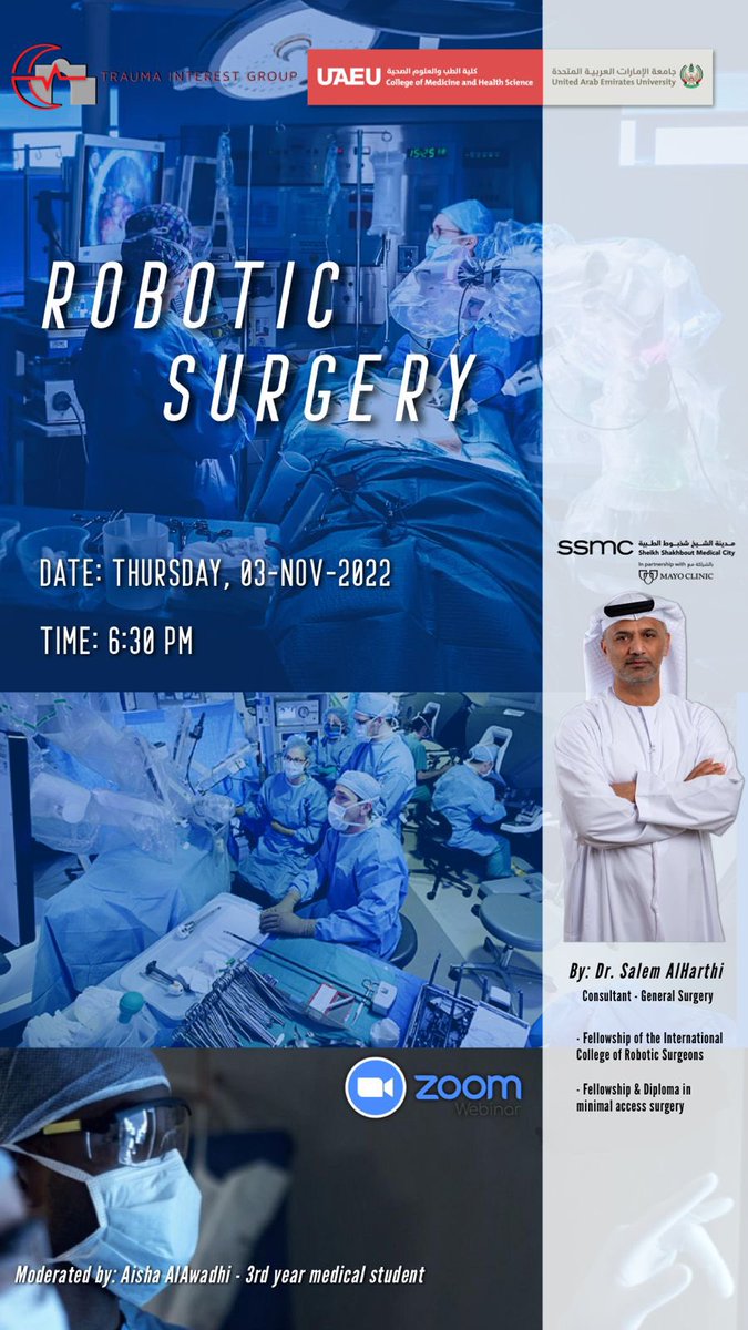 Mark your calendar 🗓 !

Registration link:
uaeu-ac-ae.zoom.us/meeting/regist…