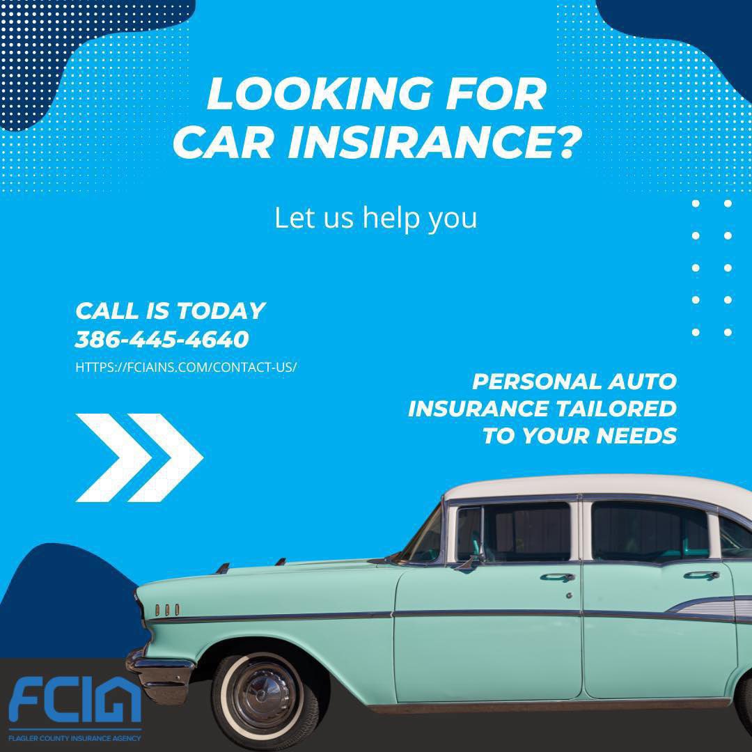 Finding the right balance of personal auto insurance coverage is essential, and our experienced agents can provide you with a tailored solution that best meets your needs.
#FCIA #Insurance #FlaglerCounty #CarInsurance #YourAgent

fciains.com/car-insurance.…