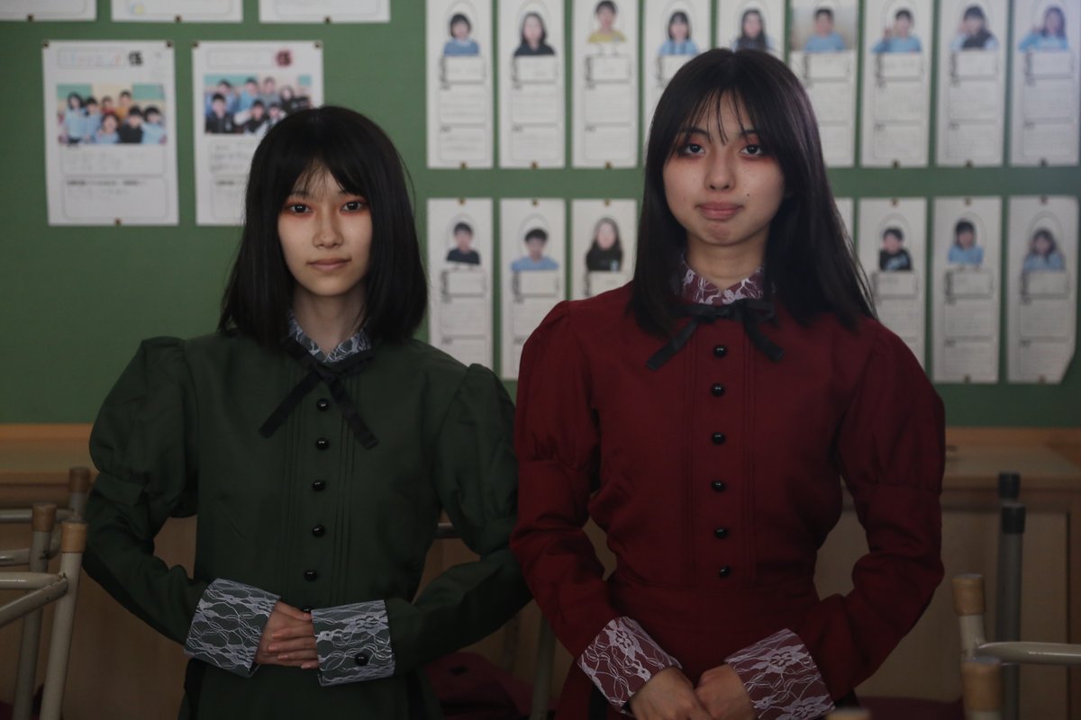 BQR089's tweet photo. #バケラッタ ���属する【#おばけ 紹介♪】

24,25人目は、#メイド姉妹
無言で無表情、マスターの命令だけを忠実に実行する。
燃やすことはあっても萌えることは決してないので要注意！

【#宮城県 #東松島市 】
いよいよ今週末！10/30(日)開催「#化けものフレンズ」
#お化け屋敷  #ハロウィン https://t.co/LnGiMerdF9