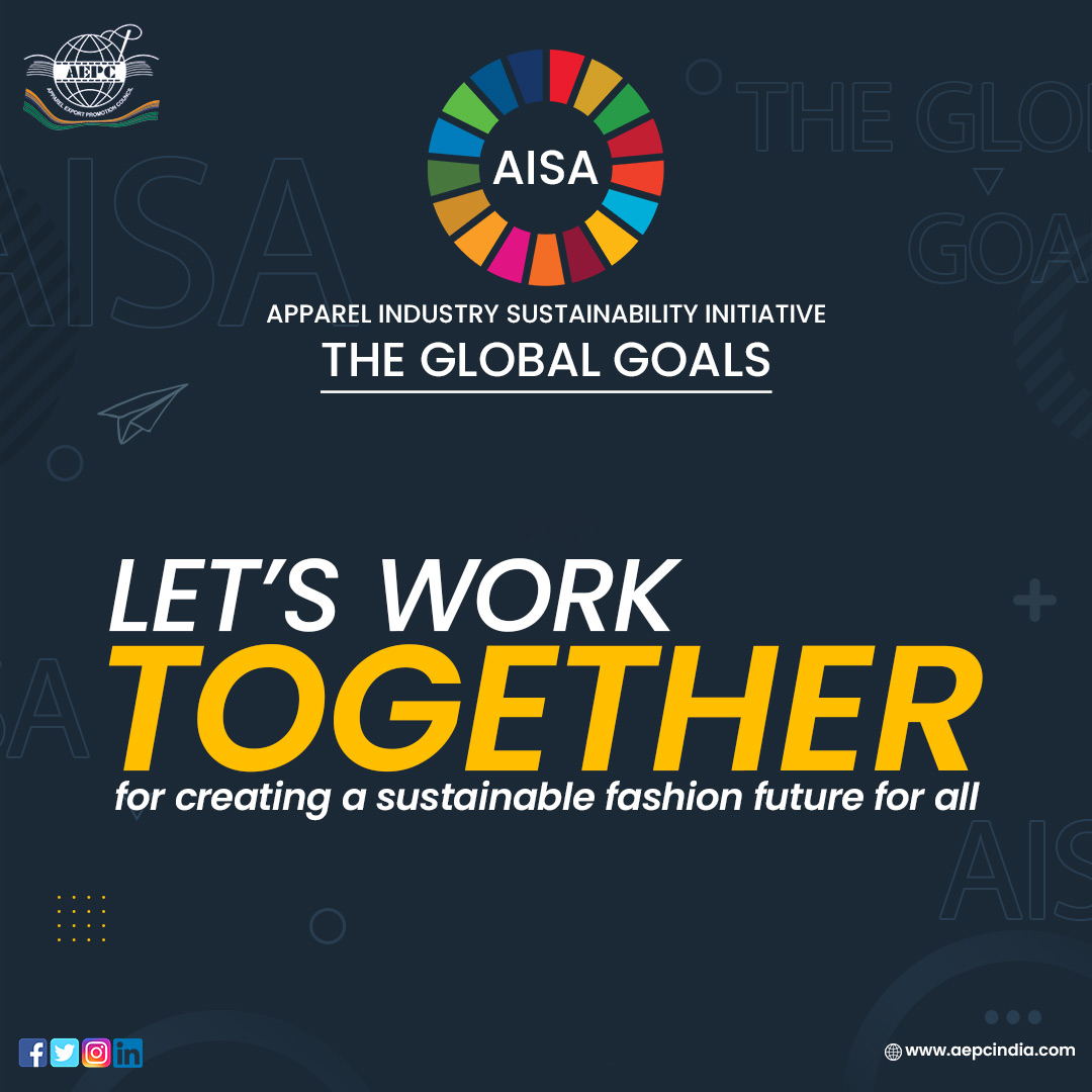 aepcindia's tweet photo. Let’s work together for creating a sustainable fashion future for all.
Free register Now: https://t.co/WMNyt6zxjb
@TexMinIndia @FashionforGood @Apparel_n_Fashn
#AISA #SustainableFashion #fashion #apparel #garment #convlave https://t.co/GmQch9cP5R