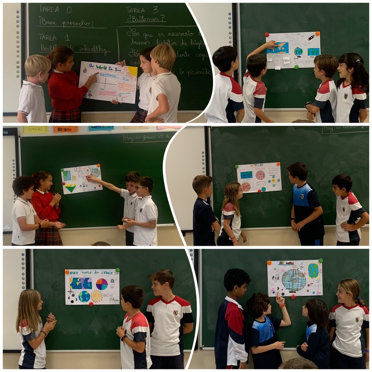 ColegiosElValle's tweet photo. Our students from #4EPE &amp; #4EPC have presented the #project “Our world in space”🌏

#ColegiosElValle #EducaciónPrimaria #ABP #AprendizajeBasadoenProyectos #ProyectoEducativo #BilingualEducation #LTB #ElValle https://t.co/0XXHt7jryu