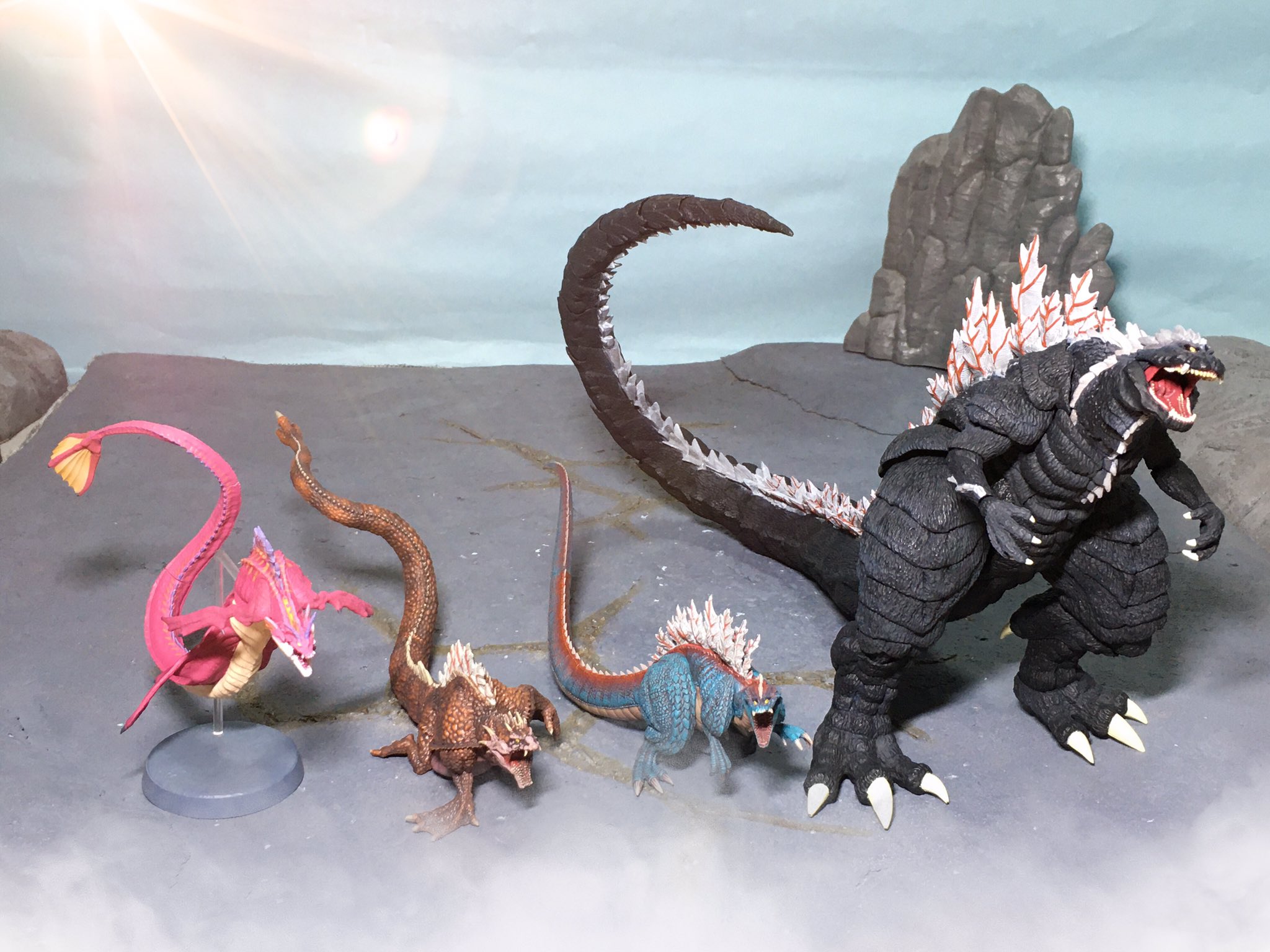 S.H.MonsterArts ゴジラウルティマ ゴジラ S.P ＜シンギュラポイント