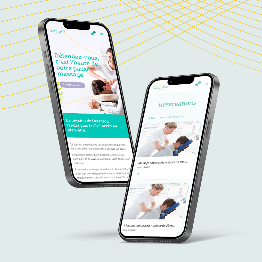 agentdecom's tweet image. Quand #bienêtreautravail rime avec massage et détente… Bonne nouvelle ! Le cabinet de massage itinérant Detentôa s’installe près de votre #bureau dès novembre, en banlieue parisienne. Et devinez à qui Aurélie, la fondatrice, a confié la #communication de Detentôa ? #agentdecom