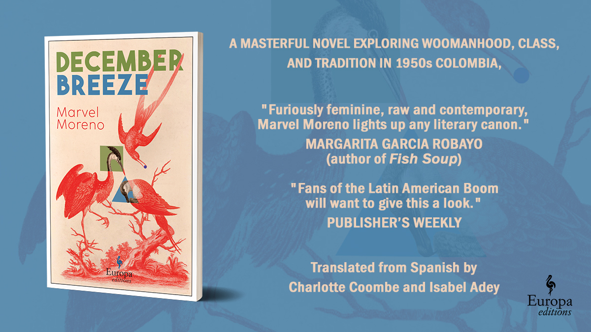 Contemporary of Gabriel García Márquez and 'one of the most influential women in the history of Colombia' (CromosMag), this is Marvel Moreno's first book to be translated into English by @CMCTranslations & @bellatranslates. Out next week @bookshop_org_UK: bit.ly/3RZoSHl
