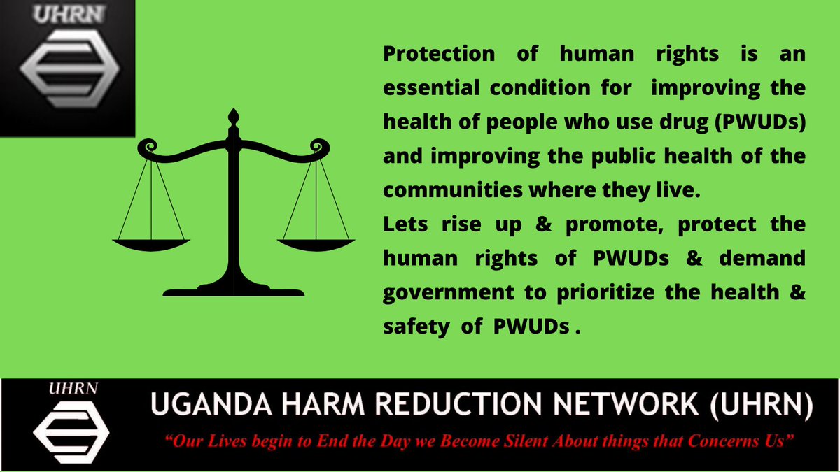 uhruganda's tweet photo. #Action=life ;Prioritize health and safety of #PWUDs embrace #harmreduction https://t.co/F5PRcUXKN4