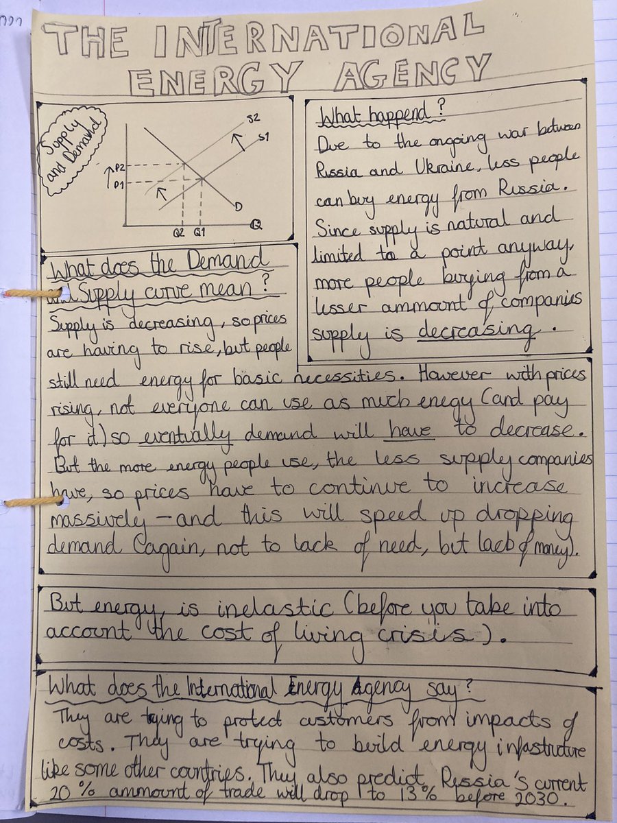 kib_bus_ec's tweet photo. Excellent real life example of our demand and supply theory from a Year 10 student https://t.co/kPEt3uyAxV