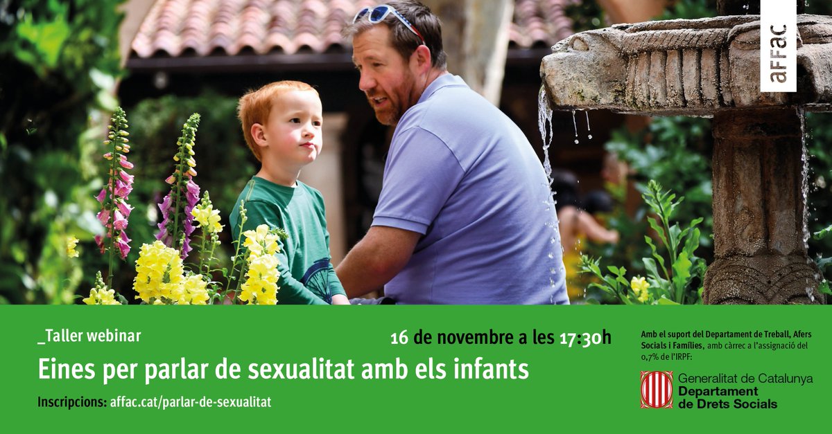 affac_cat's tweet photo. 🤯 ATENCIÓ FAMÍLIES! Us anunciem les noves formacions de criança positiva que hem programat fins a finals de 2022:

🟢 Eines per parlar de sexualitat amb els infants: https://t.co/bp1Hg9uunJ

🟡 El meu fill/a s'agrada? Prevenim els TCA des de casa: https://t.co/7yoUyovCPp https://t.co/Hsc5jLv8jw