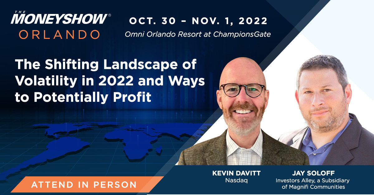 Volatility is a constant, but the rate of change shifted this year. Join Nasdaq’s @kpdavitt13 and Investors Alley’s @jsoloff to understand the impact volatility may have on a portfolio. Register for @MoneyShow Orlando here: spr.ly/6017MoDE1