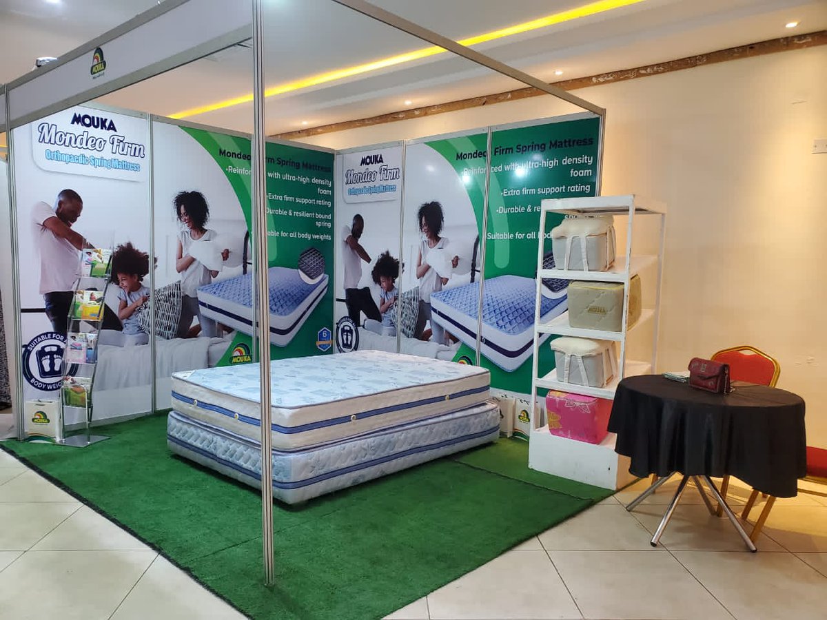 moukalimited's tweet photo. We are throwing it back to when we were at the NSP conference in Enugu on the 12th of October, and the Mouka Mondeo Firm Spring mattress was fully displayed at our stand.
Swipe left to view more pictures and catch up on how it went.
#Mouka #MondeoSpringMattress #SpringMattress https://t.co/k58lCIc9wD