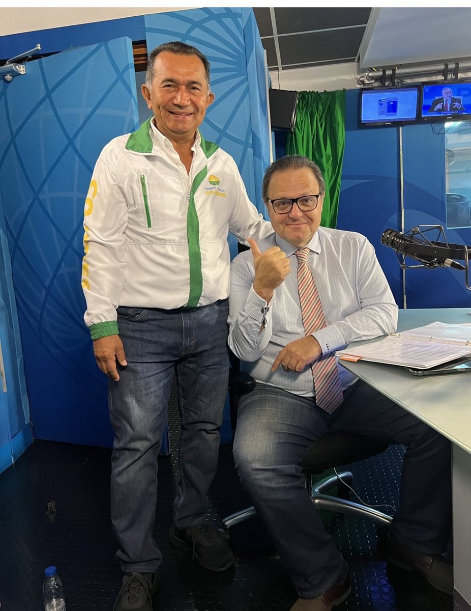 albertogalindez's tweet photo. Muy complacido de participar en el programa de ⁦@Edurodriguezg⁩ por ⁦@IVCNetworksVE⁩ y ⁦@Unionradionet⁩ e invitar a la Expovenezuela Llanera del 2 al 6 de Nov en San Carlos, Cojedes. Los esperamos con lo mejor del llamo adentro #VamosVamosCojedes https://t.co/kNNAZUhZWi