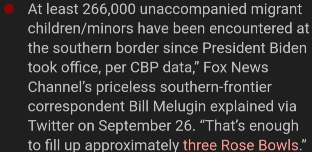 Before there's a discussion about tax payer money used to sustain the 5 million migrants Biden has allowed in the country, consider 423 CHILDREN will cross the border TODAY UNACCOMPANIED. The radical Democrat policy's have created a #HumanCrisis #Budget2023