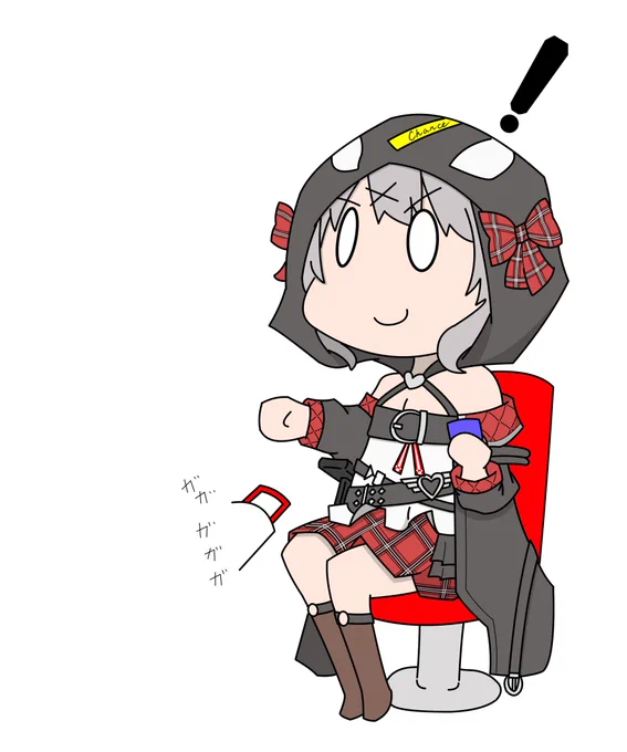 #さかまた飼育日記何でとは言わないが、遊んでいる沙花叉さん 
