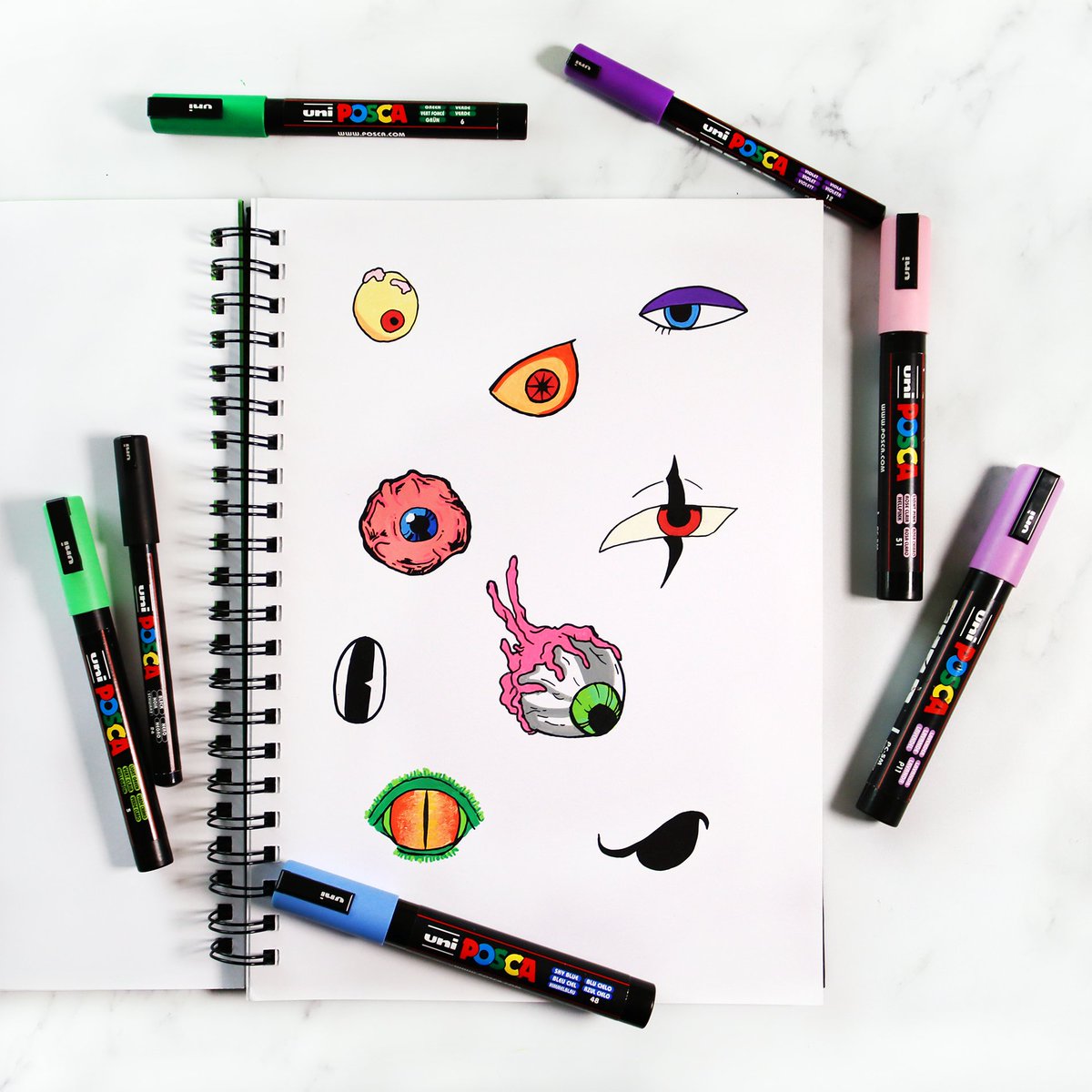 poscauk's tweet photo. Halloween is just around the corner! ๐ป
Show as your POSCA pumpkins by tagging us and using the hashtag #POSCAPumpkin!
Here are some eye designs! ๐
#POSCA #POSCApumpkin #Pumpkin #PumpkinCarving #Halloween #POSCADIY #POSCAdesign #POSCAart #POSCApen #POSCAmarker #PaintPen https://t.co/aeKED2uUry