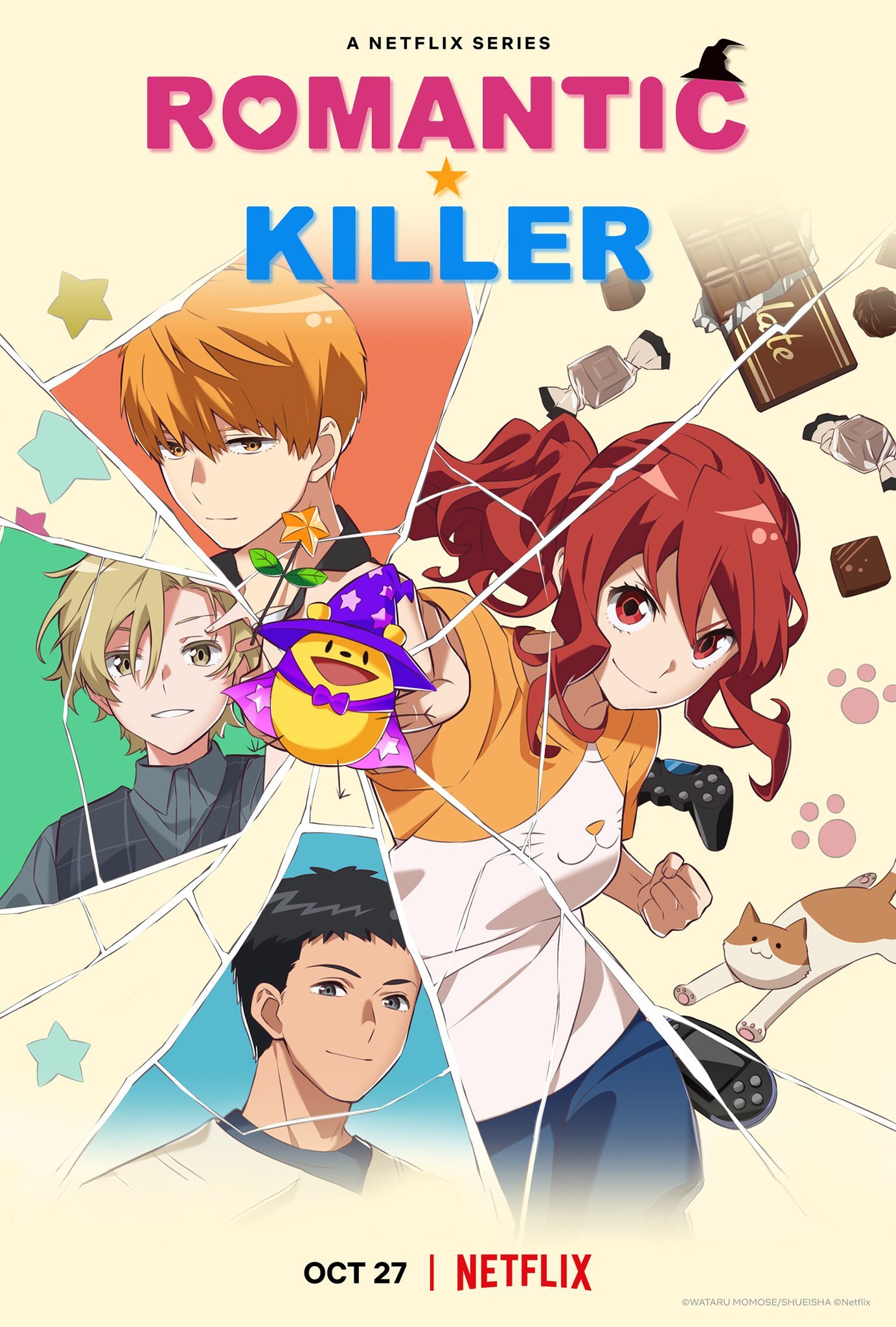 ANIME-se on X: Romantic Killer já está disponível dublado e legendado na  Netflix! Anzu está curtindo tanto a vida de solteira que nem pensa em  romance. Até que uma criatura mágica transforma