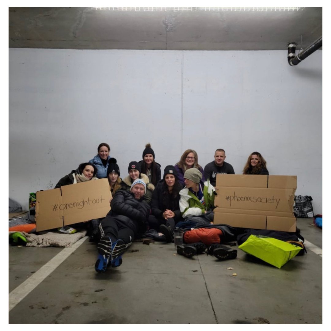 Phoenix_Society's tweet photo. #throwbackthursday to last years #onenightout where a team of Phoenix Society staff slept outdoors to raise funds and awareness to challenges of homelessness.
More information on this years #onenightout will be available soon. https://t.co/GK2pmpFQ5S