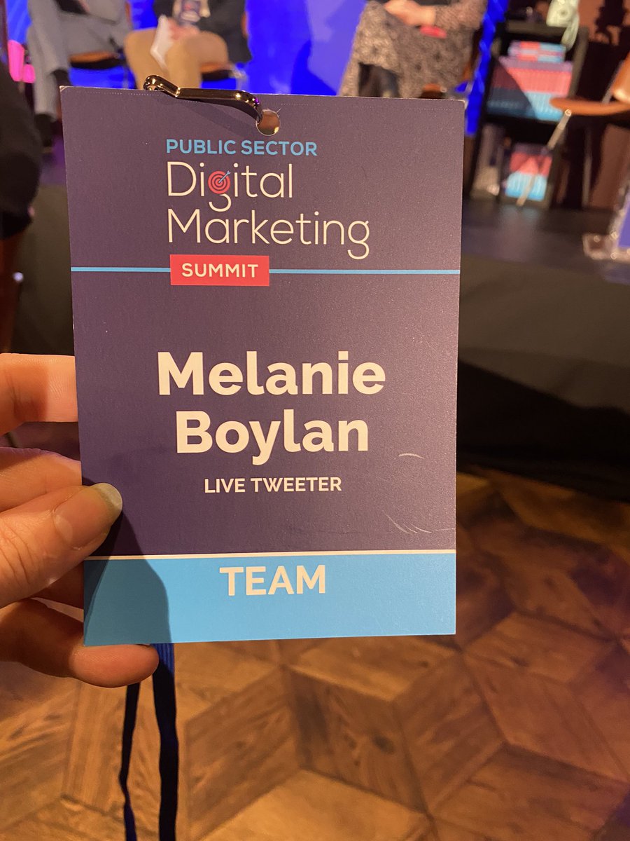 STOMPSMTraining's tweet photo. Delighted to be #LiveTweeter @PublicSectorPro #PublicSectorDMS Congrats @JSTweetsDigital on your 4th annual Public Sector Digital Marketing Summit #digitalmarketing https://t.co/65XAiodeFs