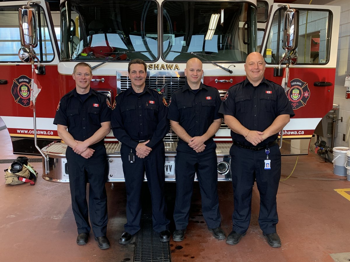 OshawaFire's tweet photo. Congratulations to Captain Paul Richard on his last full day of service and his retirement after an exemplary career of over 31 years. We wish you all the best in your well-deserved retirement! https://t.co/39b0C2okxS