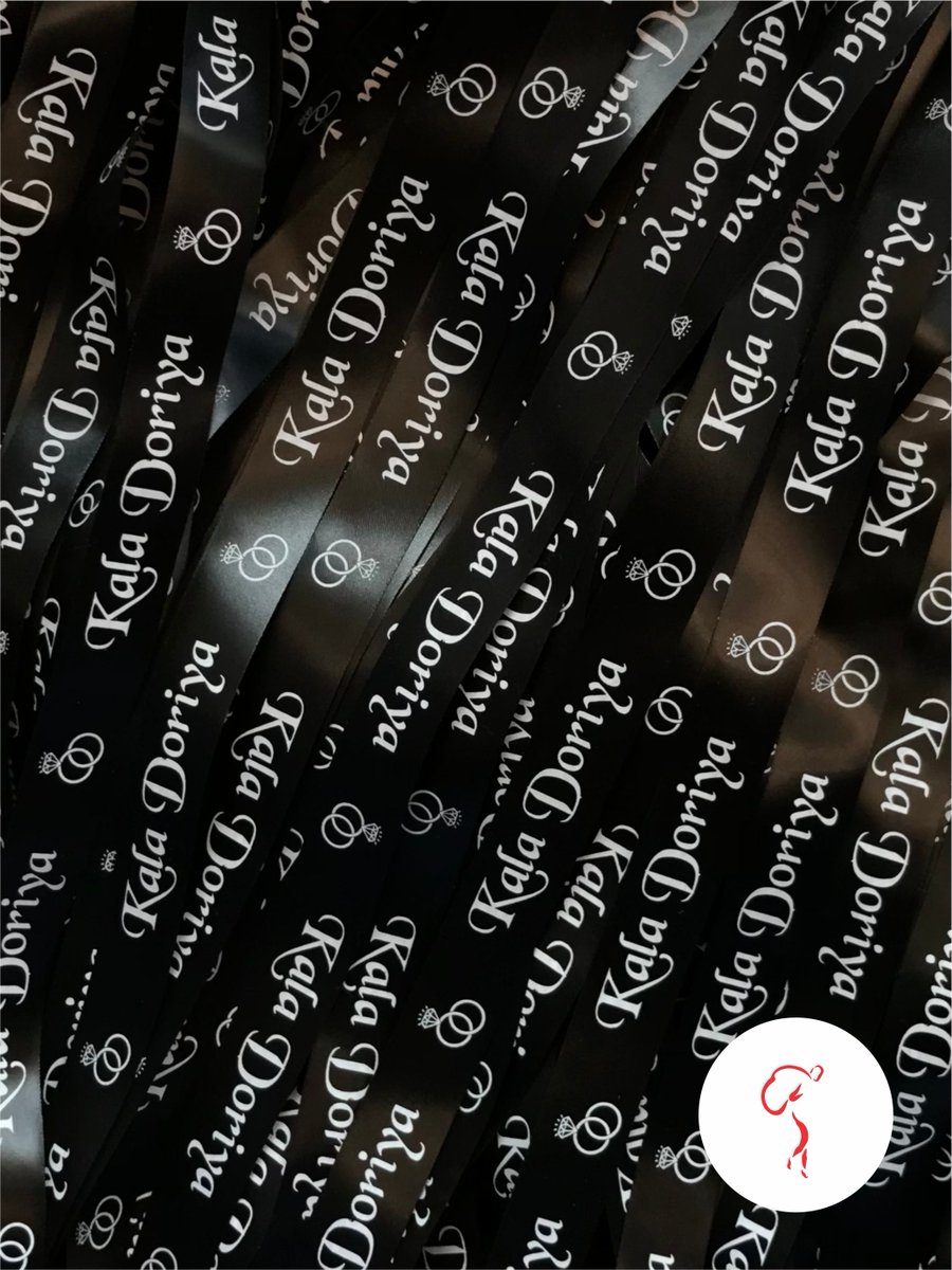 These personalised ribbons by Ribbonwala is a perfect gifting accessory! They are ideal for gift parcels &amp; brand packaging.