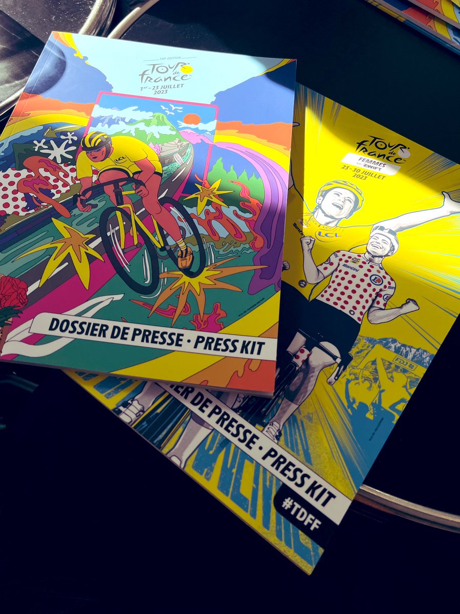 I’m giving away my #TDF2023 &amp; #TDFF2023 Press Kit. 💛

RT + Follow to have a chance to win. 🎟
Tell me which one of the 2 you want below. 👇