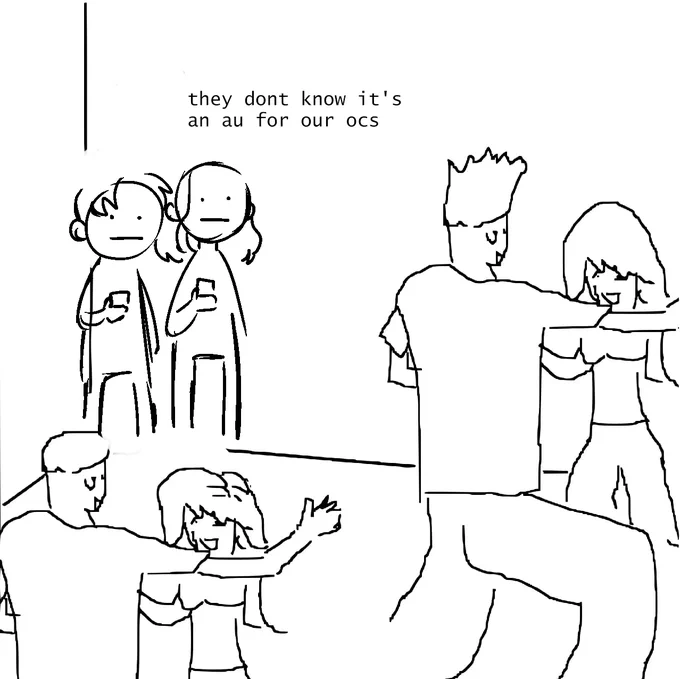 THANKS FOR THE SUPPORT GANG GENUINELY I JUST FIND IT FUNY HOW PEOPLE THOUGHT THIS WAS AN AU BUT FOR DIFFERENT REASONS 