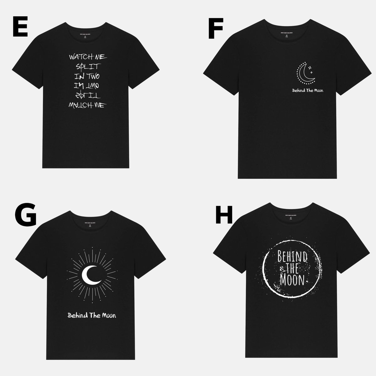 We have FINALLY gotten our act together and come up with some t-shirt designs.We've labelled each design with a letter so all that you need to do is tell us which design is your favourite by commenting the corresponding letter. #tshirtdesign #vote