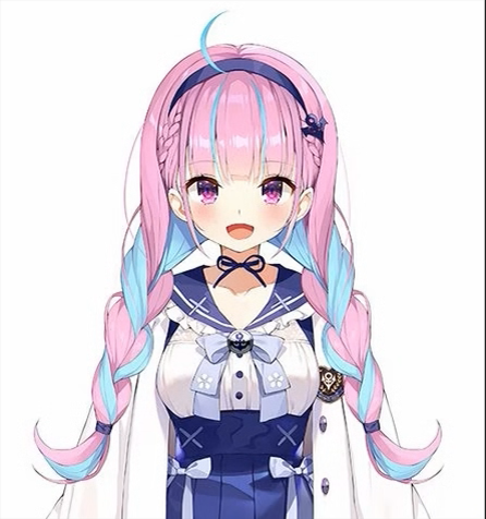 湊あくあ 「この3人でコラボしてほしい 」|uepomのイラスト