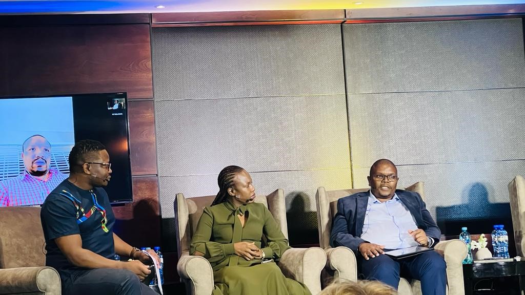 RMA and Power 98.7 Compensation Dialogue on Power Business 6pm - 8pm - The Evolution of Compensation. Dr Luvuyo Dzingwa, General Manager: Claims and Medical Management (right) addresses Rand Mutual's history and the change in compensation over the years. #rma #power987