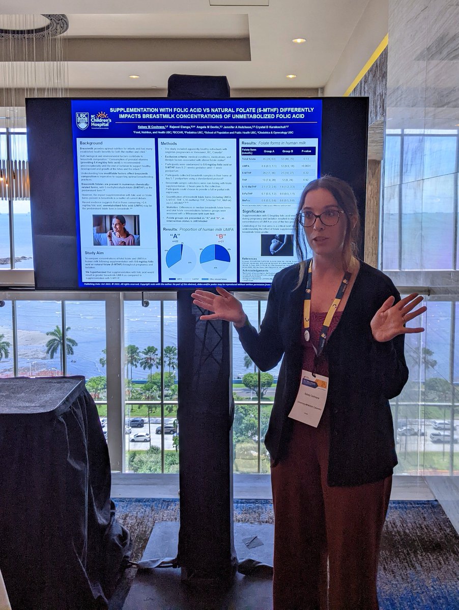 Jo-Anna Baxter, PhD (@joannabbaxter_) on Twitter photo Does #folate supplement form impact #humanmilk composition? <a href="/kelsey_cochrane/">Kelsey M Cochrane</a> found a difference between folic acid and natural folate in unmetabolized folate. Clinical implications and impact on the baby TBD #ISRHML2022 <a href="/ubcLFS/">UBC Faculty of Land and Food Systems</a> <a href="/ISRHML/">ISRHML</a> Does #folate supplement form impact #humanmilk composition? <a href="/kelsey_cochrane/">Kelsey M Cochrane</a> found a difference between folic acid and natural folate in unmetabolized folate. Clinical implications and impact on the baby TBD #ISRHML2022 <a href="/ubcLFS/">UBC Faculty of Land and Food Systems</a> <a href="/ISRHML/">ISRHML</a>