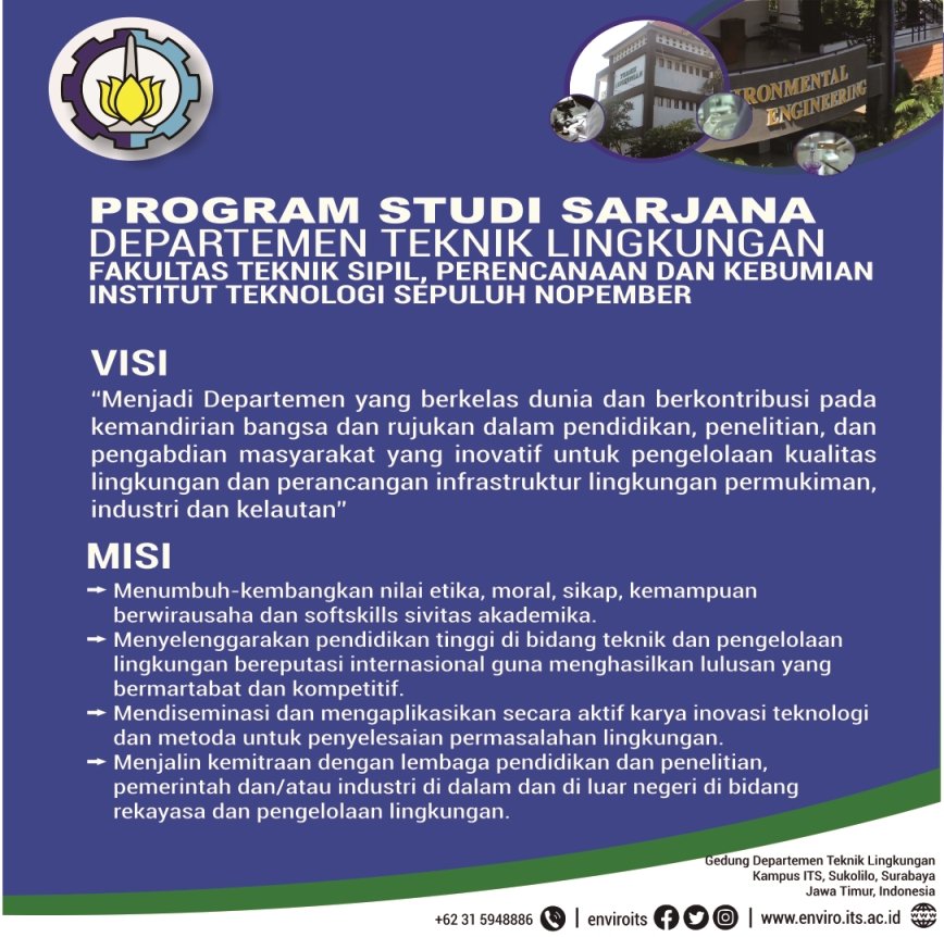 Departemen Teknik Lingkungan ITS tweet media