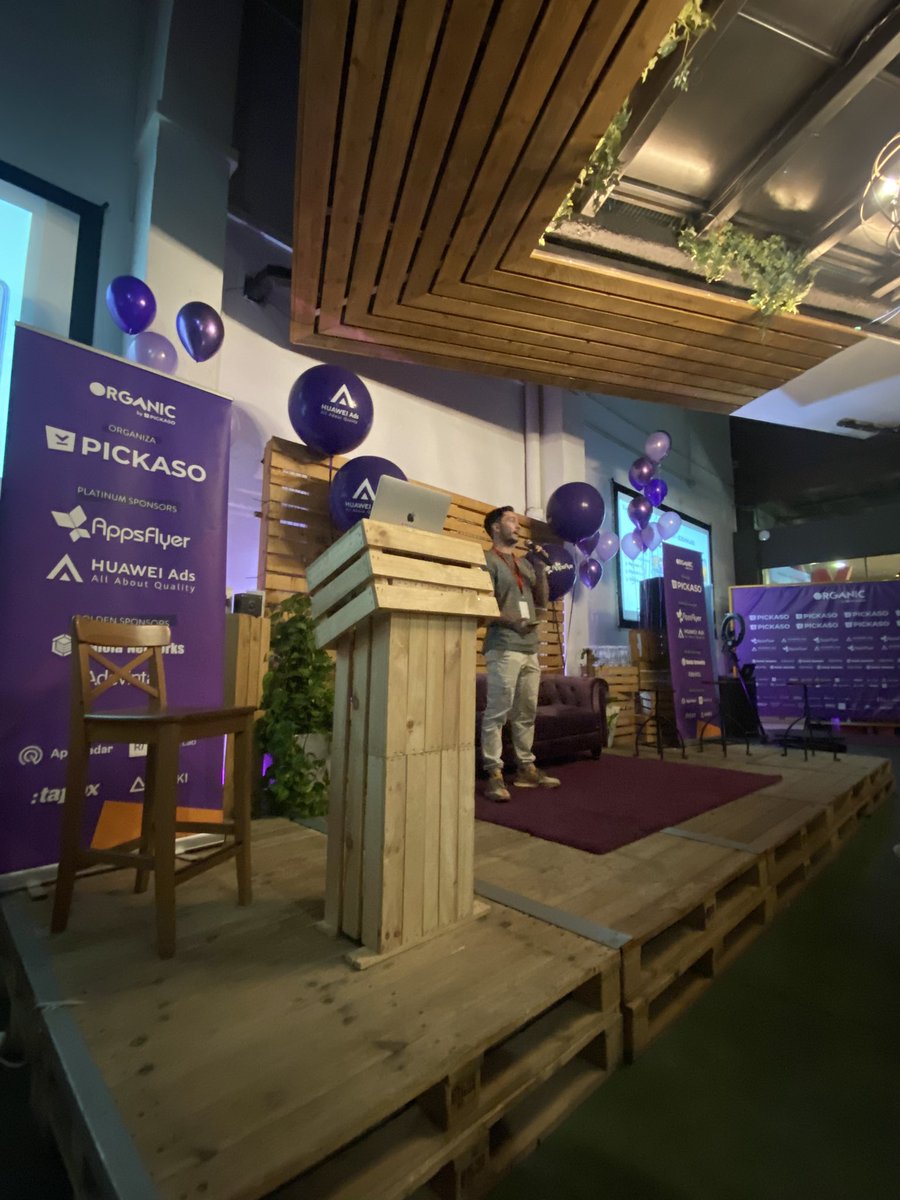 Fantástica charla de <a href="/Jorge_Canga/">Jorge Canga</a> en #ORGANICparty 🚀🚀🚀