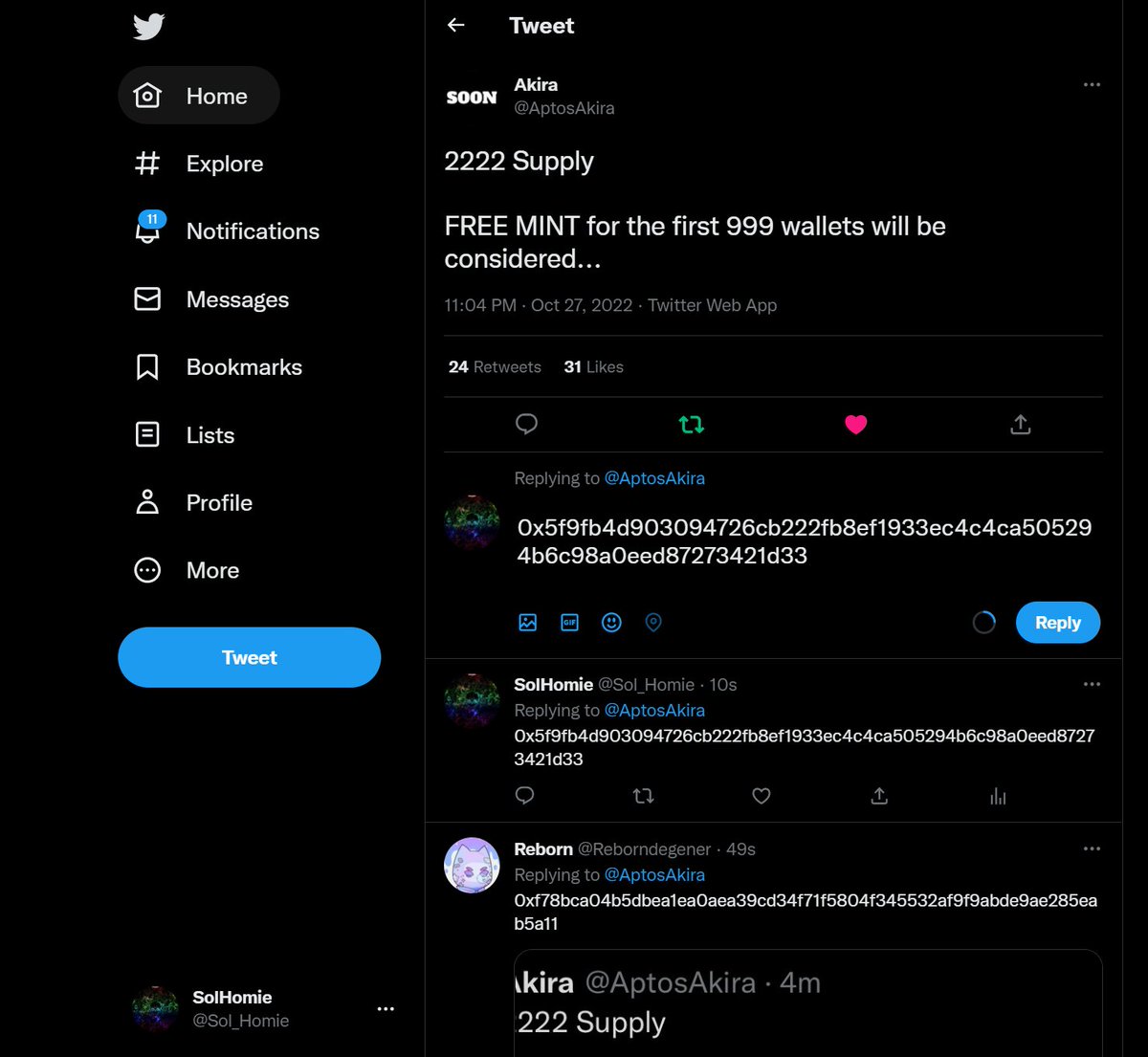 SolHomie tweet media