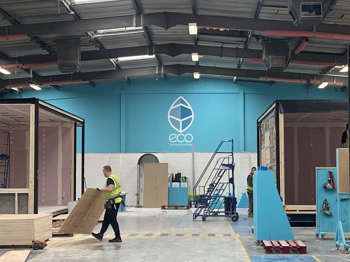 Thank you to <a href="/EcoModularBuild/">EcoModularBuildings</a> for letting us visit today. It was exciting to see the school almost finished in the factory. 
<a href="/reach2trust/">REAch2 Academy Trust</a> <a href="/thurrockcouncil/">Thurrock Council</a> <a href="/educationgovuk/">Department for Education</a> 
#newschool #admissions2023