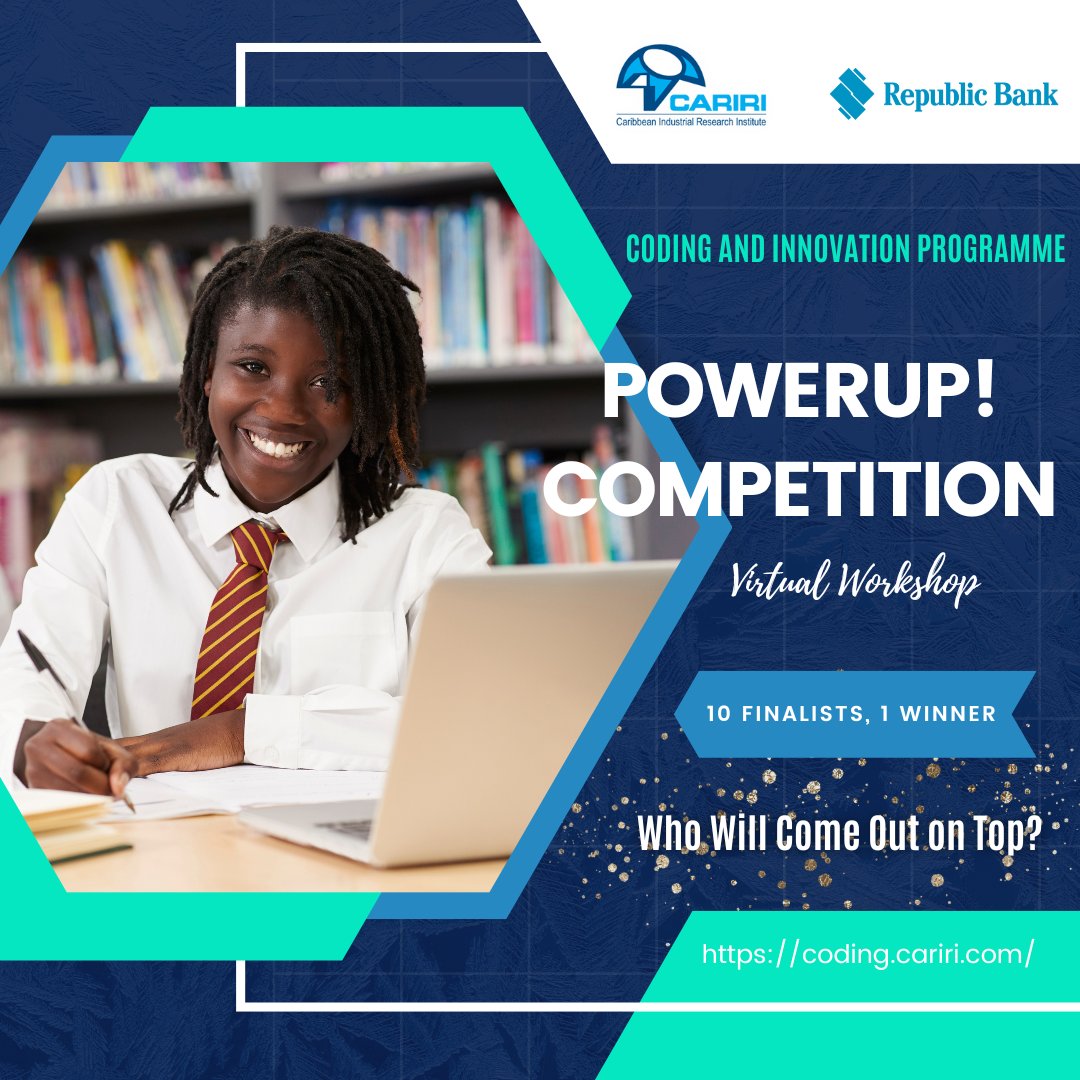 cariri_tt's tweet image. #CodingUpdate
Today 10 Finalists of the PowerUp! Competition will be attending a virtual workshop where they will receive one on one business pitch coaching & participate in a technical design session to prove their ideas.
Who will come out on top? Stay tuned!
@republicbanktt