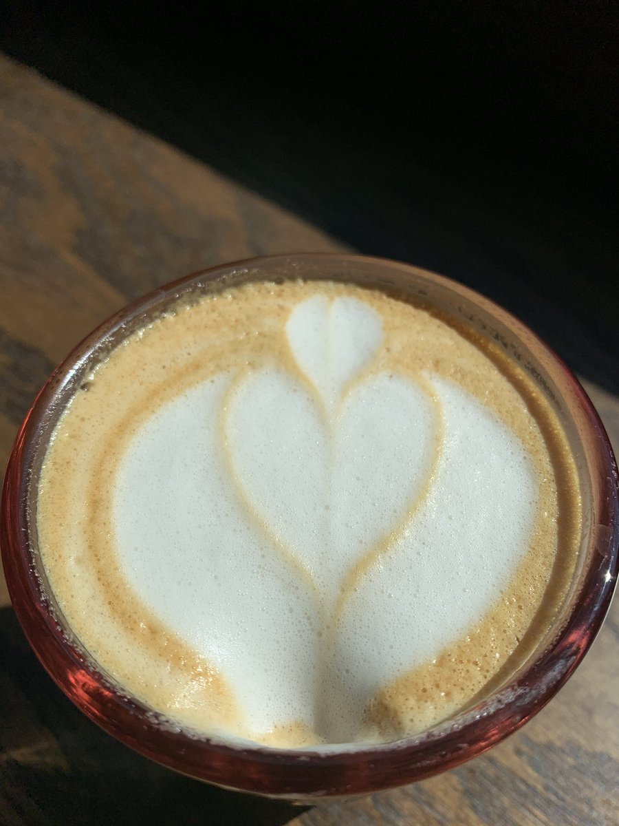 donnalowrynews's tweet photo. Just ordered the “A Rose By Any Other Name"  latte. It's in honor of @waberosescott -- and of the “inspired drinks” menu at Finca To Filter off the West End Beltline. https://t.co/JBa1gQx2wD