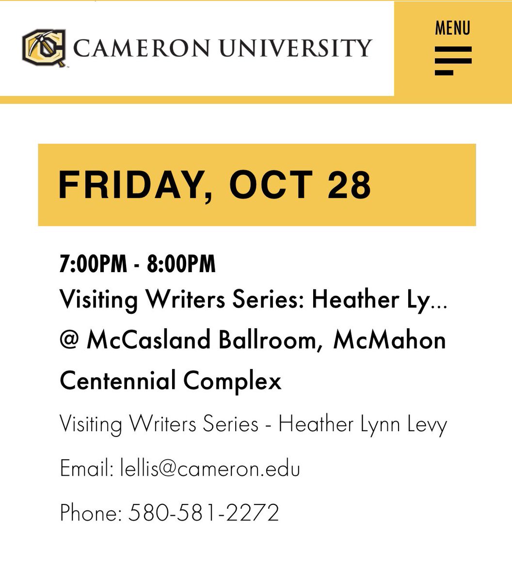 If you’re in the area, I’ll be reading from WALKING THROUGH NEEDLES at Cameron University in Lawton, Oklahoma tomorrow night. Also, I plan to read a teaser of HURT FOR ME!