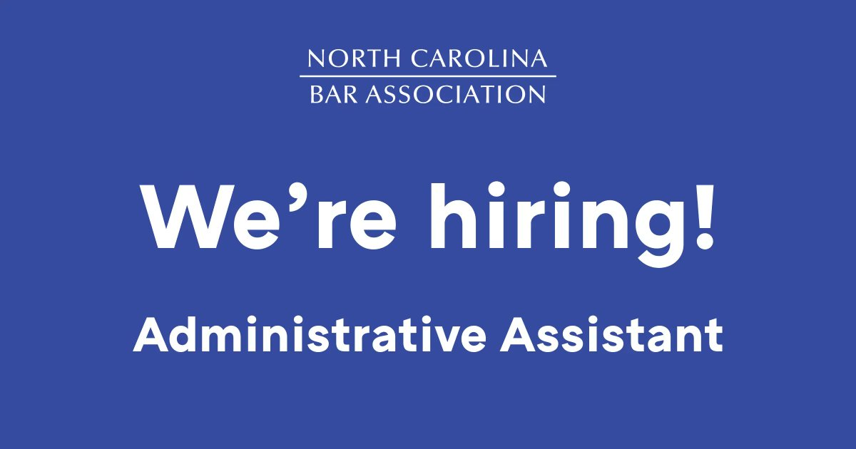 We’re hiring an Administrative Assistant for our Membership team! Know someone who’s currently searching for a job and would be a great fit? Share the application with them: buff.ly/3VyzoqQ.