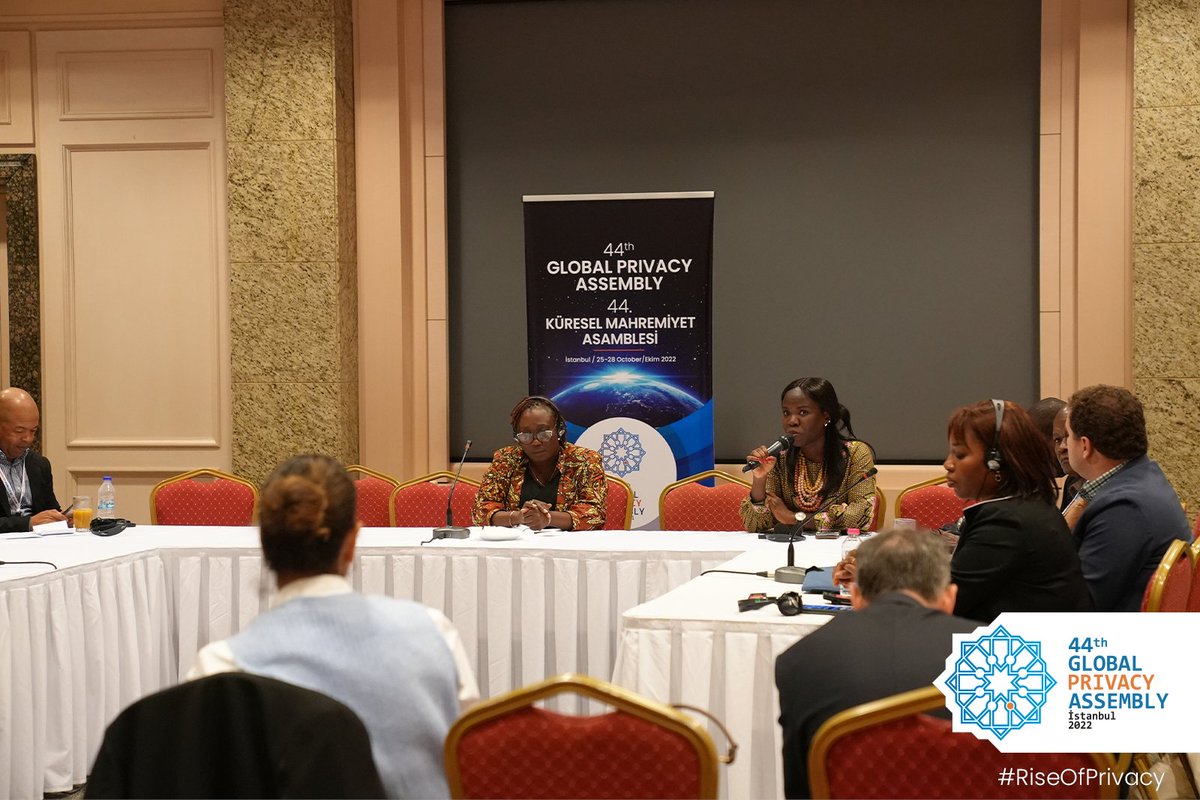 META Side Event: Towards the Harmonisation of Data Protection Regulation in Africa

<a href="/PrivacyAssembly/">Global Privacy Assembly</a>
<a href="/KVKKurumu/">KVKK</a>

#GPATürkiye2022
#GPA2022
#RiseOfPrivacy